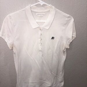Aeropostale Ivory Polo Shirt